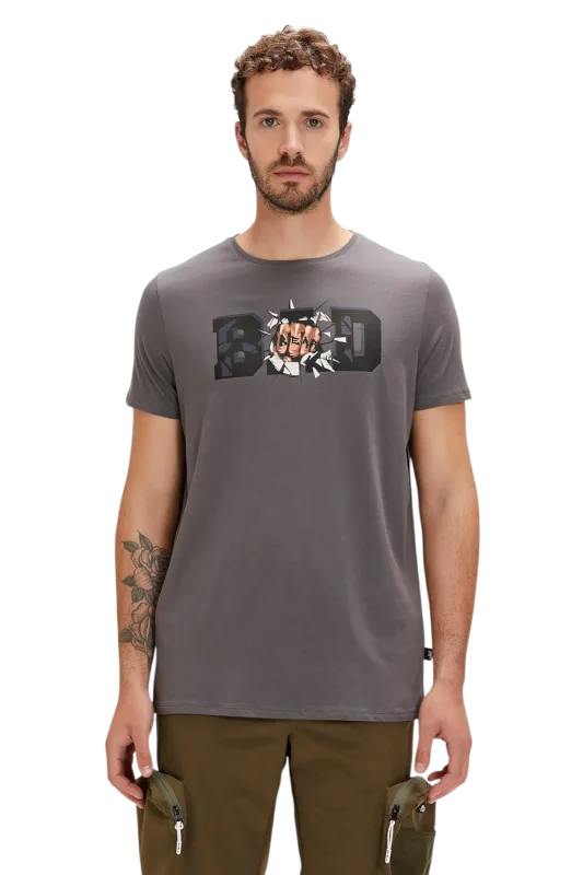 Bad Bear BANG T-SHIRT Antrasit Erkek Tshirt 