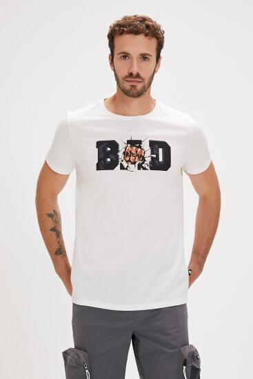 Bad Bear BANG T-SHIRT BEYAZ Erkek Tshirt - 1