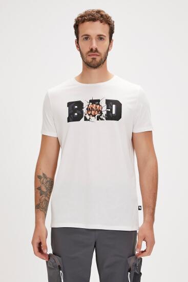 Bad Bear BANG T-SHIRT BEYAZ Erkek Tshirt - 4