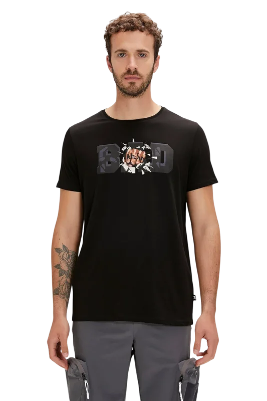 Bad Bear Bang Siyah Erkek Tshirt - 3