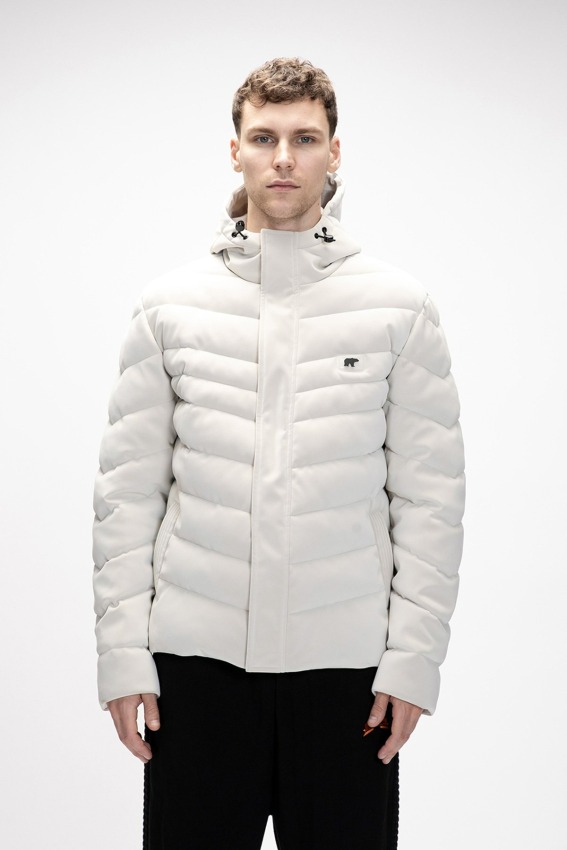 Bad Bear Barcelona Mens Coat Bej Erkek Sweatshirt - 1