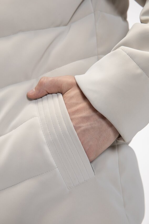 Bad Bear Barcelona Mens Coat Bej Erkek Sweatshirt - 5