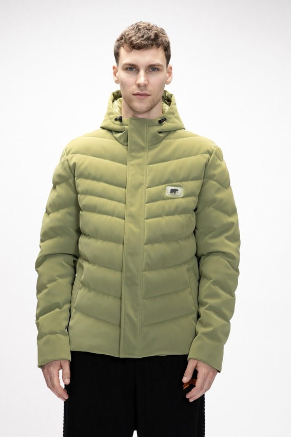 Bad Bear Barcelona Mens Coat Yeşil Erkek Sweatshirt - 1