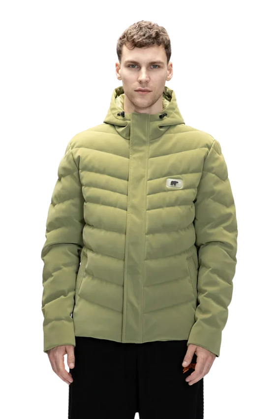 Bad Bear Barcelona Mens Coat Yeşil Erkek Sweatshirt - 1