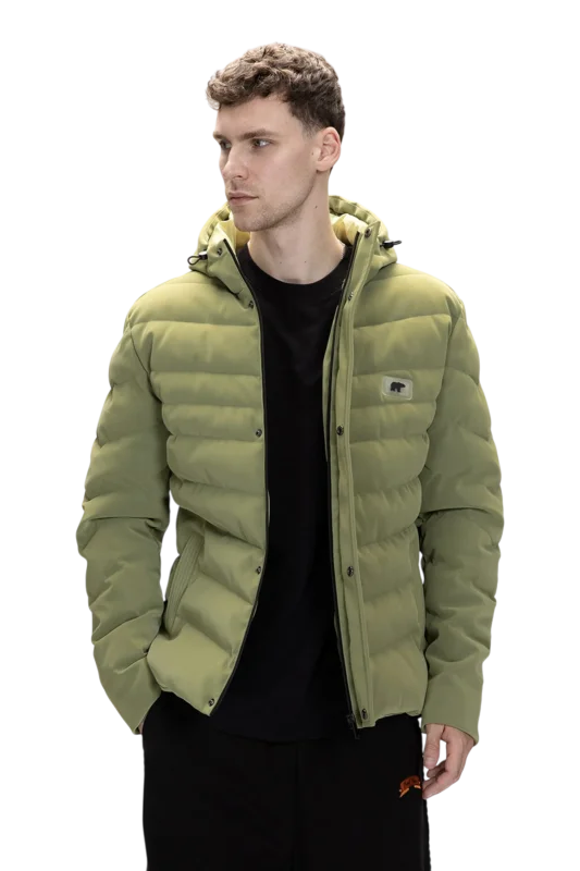 Bad Bear Barcelona Mens Coat Yeşil Erkek Sweatshirt - 3