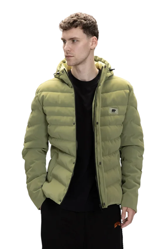 Bad Bear Barcelona Mens Coat Yeşil Erkek Sweatshirt - 3