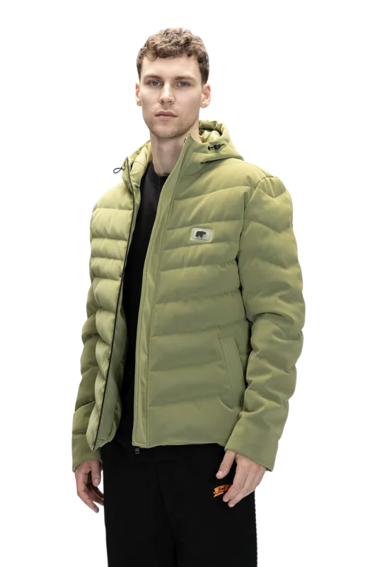 Bad Bear Barcelona Mens Coat Yeşil Erkek Sweatshirt - 4