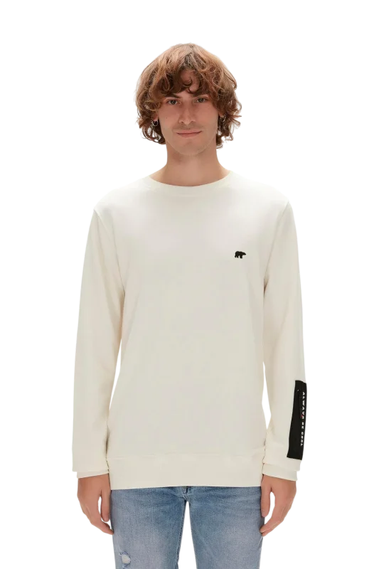 Bad Bear Be Cool Crewneck Beyaz Erkek Sweatshirt - 1