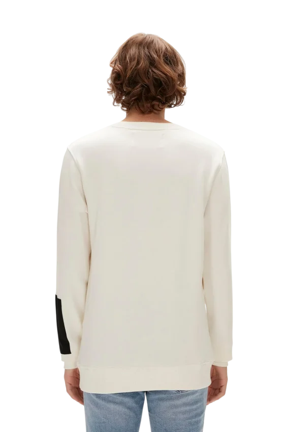 Bad Bear Be Cool Crewneck Beyaz Erkek Sweatshirt - 4