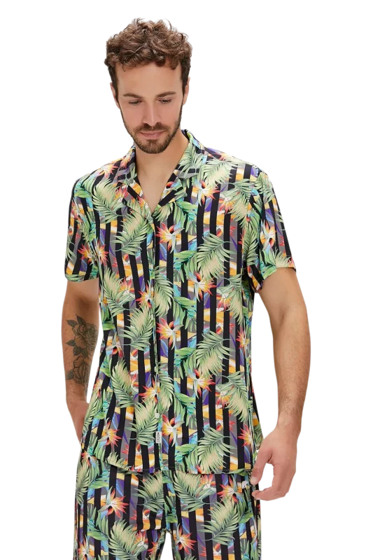 Bad Bear Bloom Siyah Erkek Gömlek - Bad Bear (1)