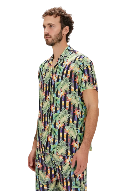 Bad Bear Bloom Siyah Erkek Gömlek - 3