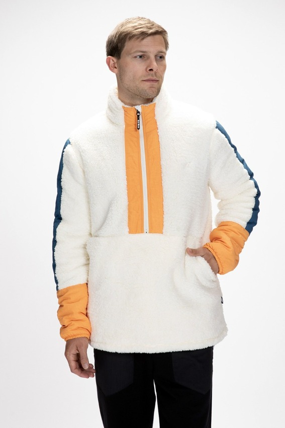 Bad Bear Bomb Hall Zip Bej Erkek Sweatshirt - 4