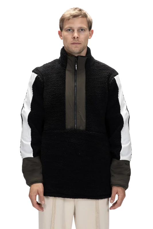 Bad Bear Bomb Hall Zip Siyah Erkek Sweatshirt - 1