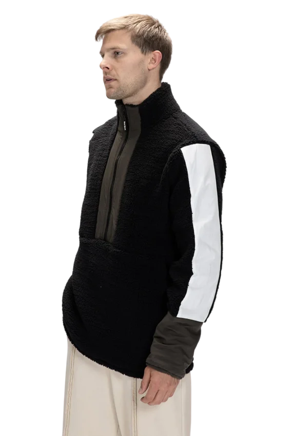 Bad Bear Bomb Hall Zip Siyah Erkek Sweatshirt - 3