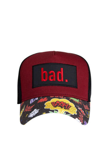 Bad Bear BOOM CAP Bordo Erkek Şapka - 1