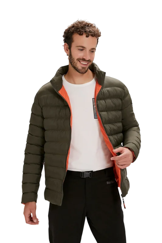 Bad Bear BOSS PUFFER JACKET Haki Erkek Mont - 2
