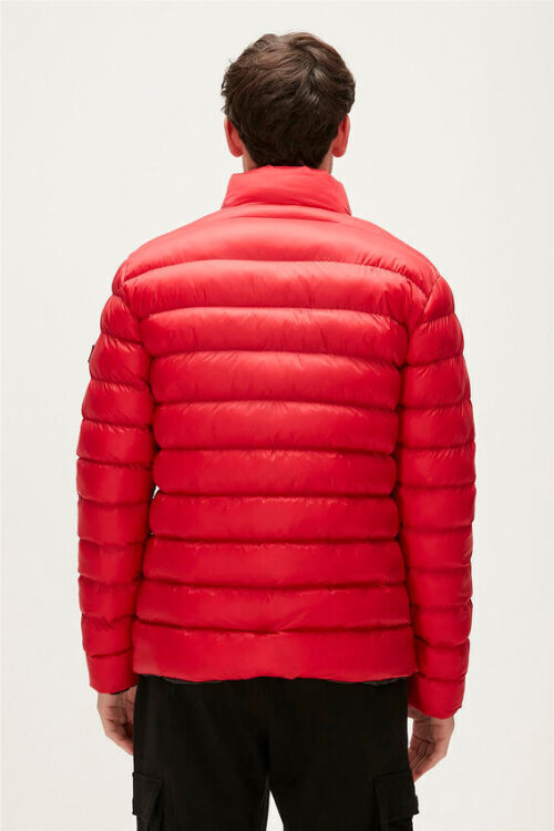 Bad Bear Boss Puffer Kırmızı Erkek Mont - 3