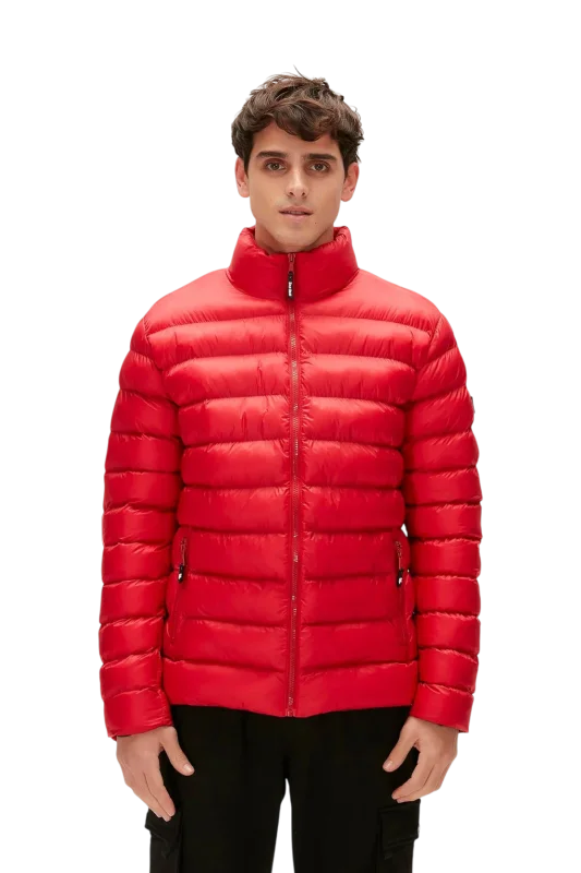 Bad Bear Boss Puffer Kırmızı Erkek Mont - 1