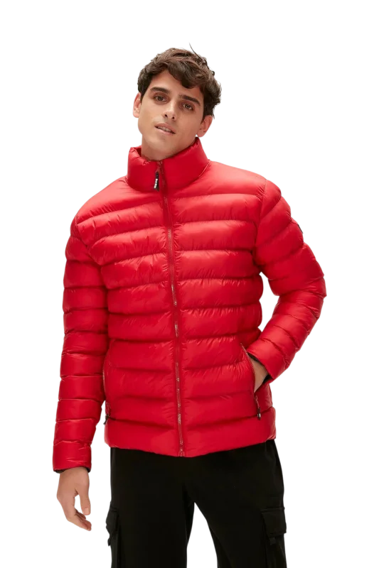 Bad Bear Boss Puffer Kırmızı Erkek Mont - 4