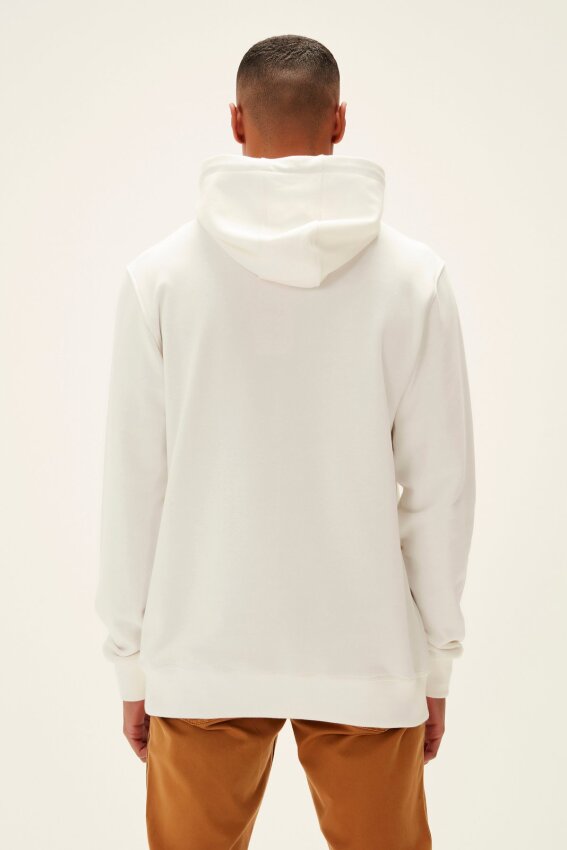 Bad Bear BRAND HOODIE BEYAZ Erkek Sweatshirt - 3