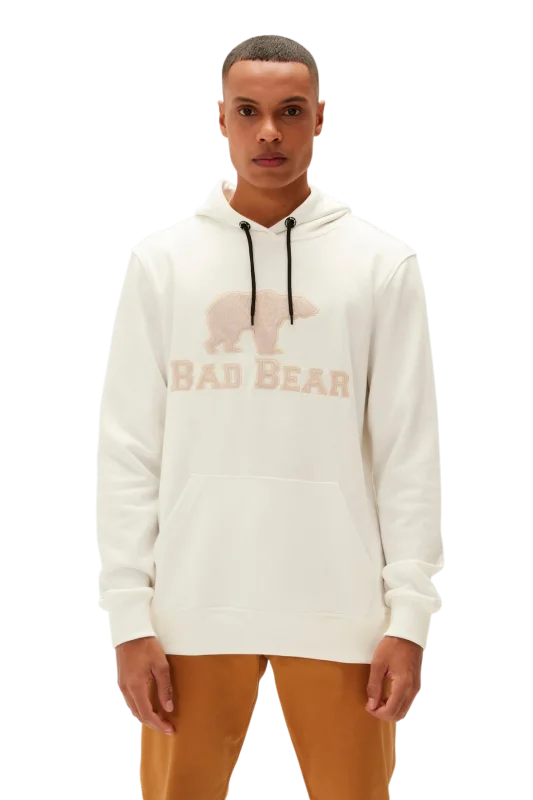 Bad Bear BRAND HOODIE BEYAZ Erkek Sweatshirt - 1