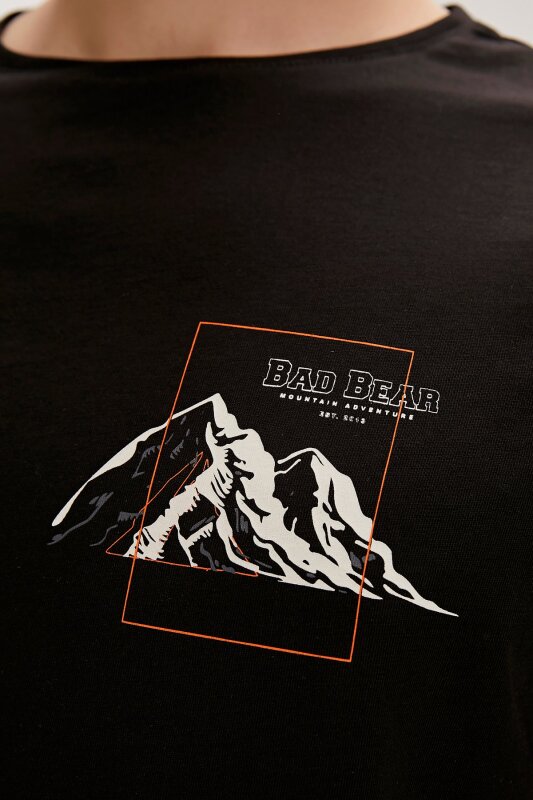 Bad Bear CARL T-SHIRT SİYAH Erkek Tshirt - 5