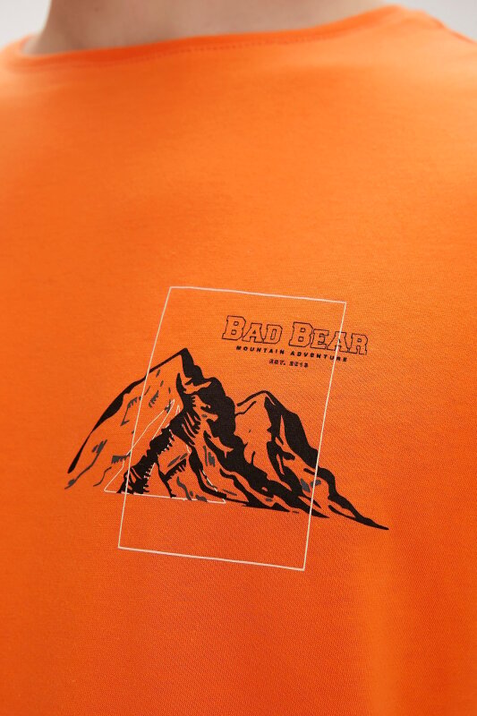 Bad Bear CARL T-SHIRT Turuncu Erkek Tshirt - 5