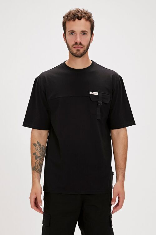 Bad Bear CLIFFORD T-SHIRT SİYAH Erkek Tshirt - 4