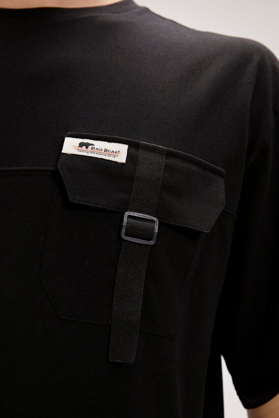 Bad Bear CLIFFORD T-SHIRT SİYAH Erkek Tshirt - 5