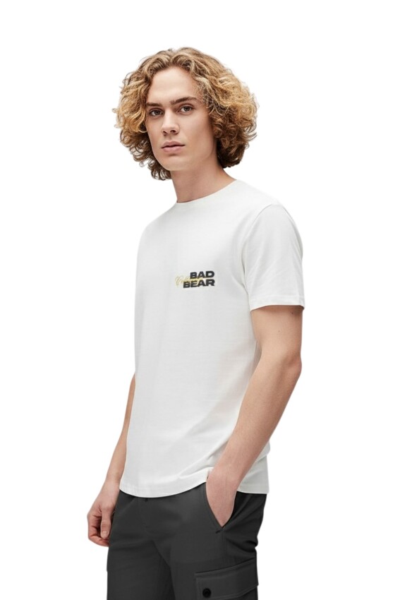 Bad Bear Collective Beyaz Erkek Tshirt - 2