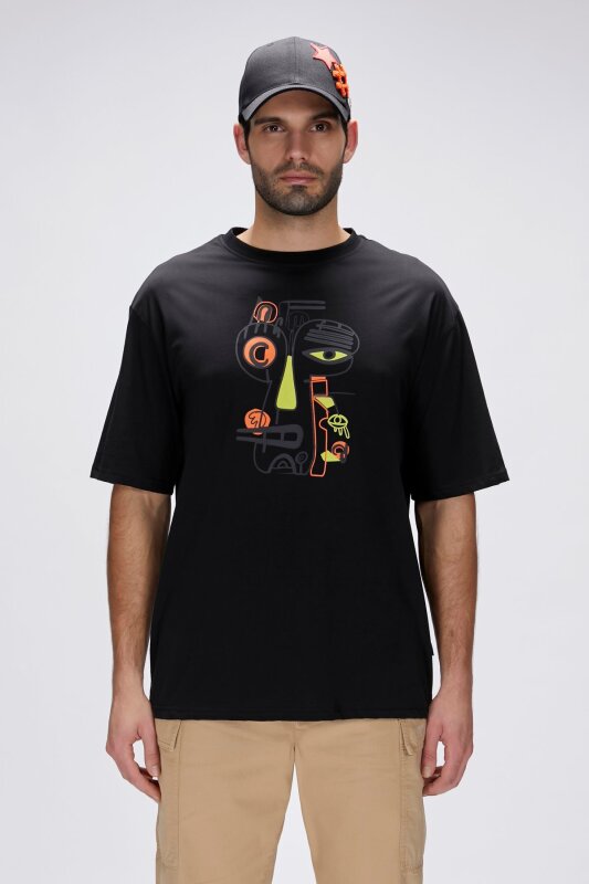 Bad Bear Collis T-Shirt OS Erkek Tshirt - 1