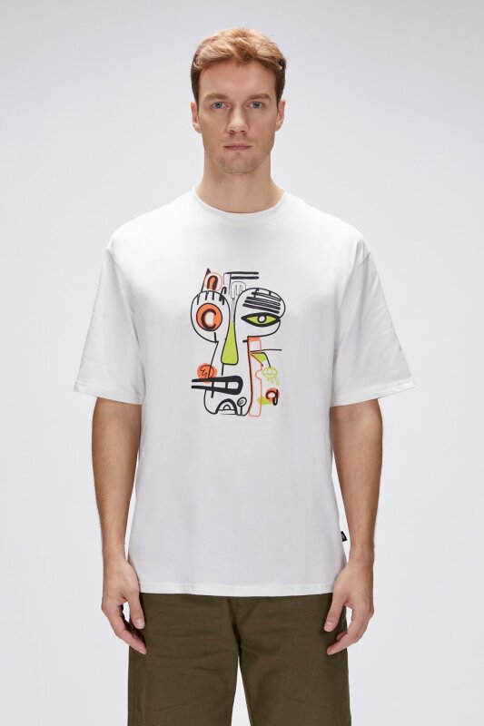 Bad Bear Collis T-Shirt OS Erkek Tshirt - 1