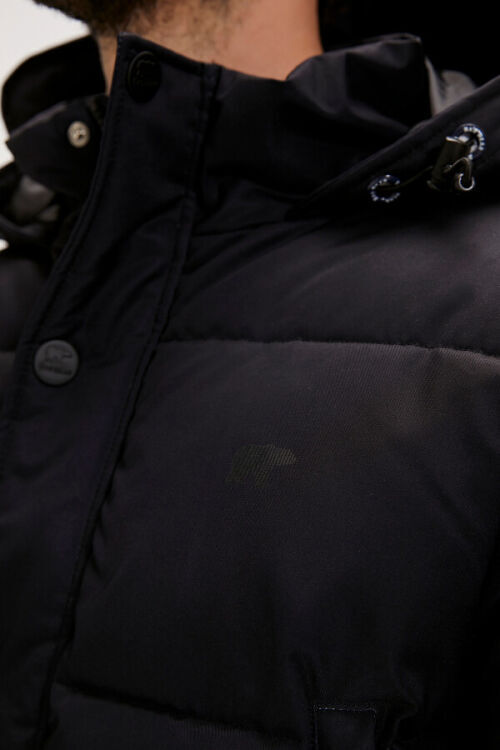 Bad Bear COLONEL PUFFER COAT Siyah Erkek Mont - 6