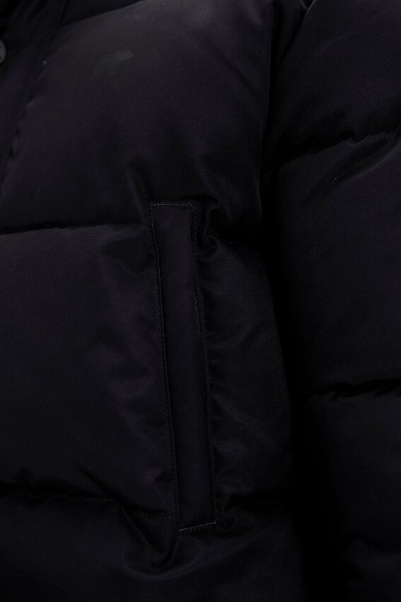 Bad Bear Colonel Puffer Coat Siyah Erkek Mont - 9