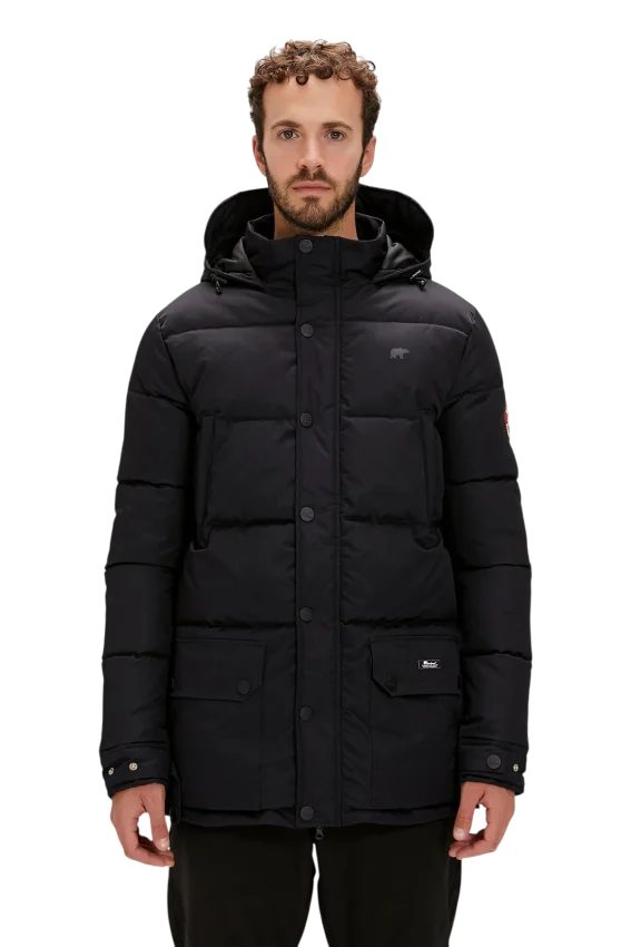 Bad Bear Colonel Puffer Coat Siyah Erkek Mont - 1