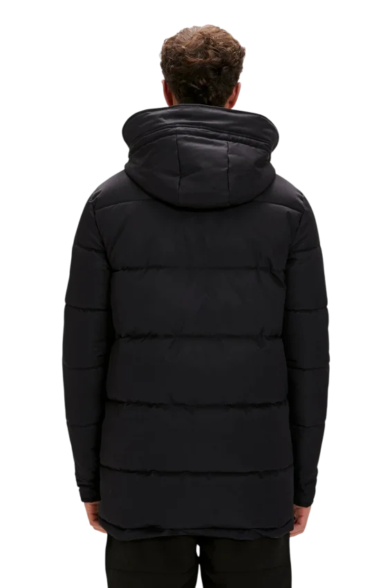 Bad Bear Colonel Puffer Coat Siyah Erkek Mont - 4