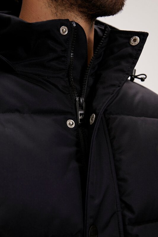 Bad Bear Colonel Puffer Coat Siyah Erkek Mont - 5