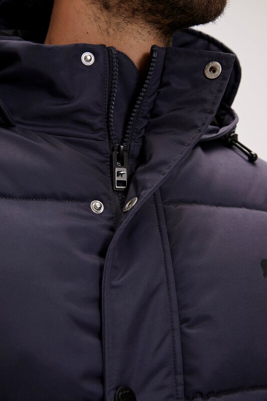 Bad Bear Colonel Puffer Coat Siyah Erkek Mont - 5