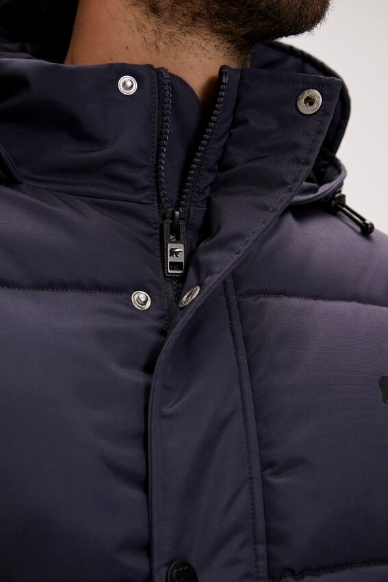 Bad Bear Colonel Puffer Coat Siyah Erkek Mont - 5
