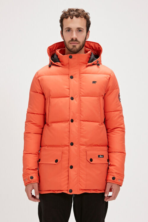 Bad Bear COLONEL PUFFER COAT Turuncu Erkek Mont - Bad Bear