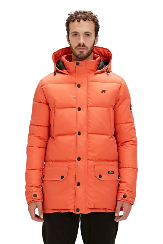 Bad Bear Colonel Puffer Coat Turuncu Erkek Mont - 1