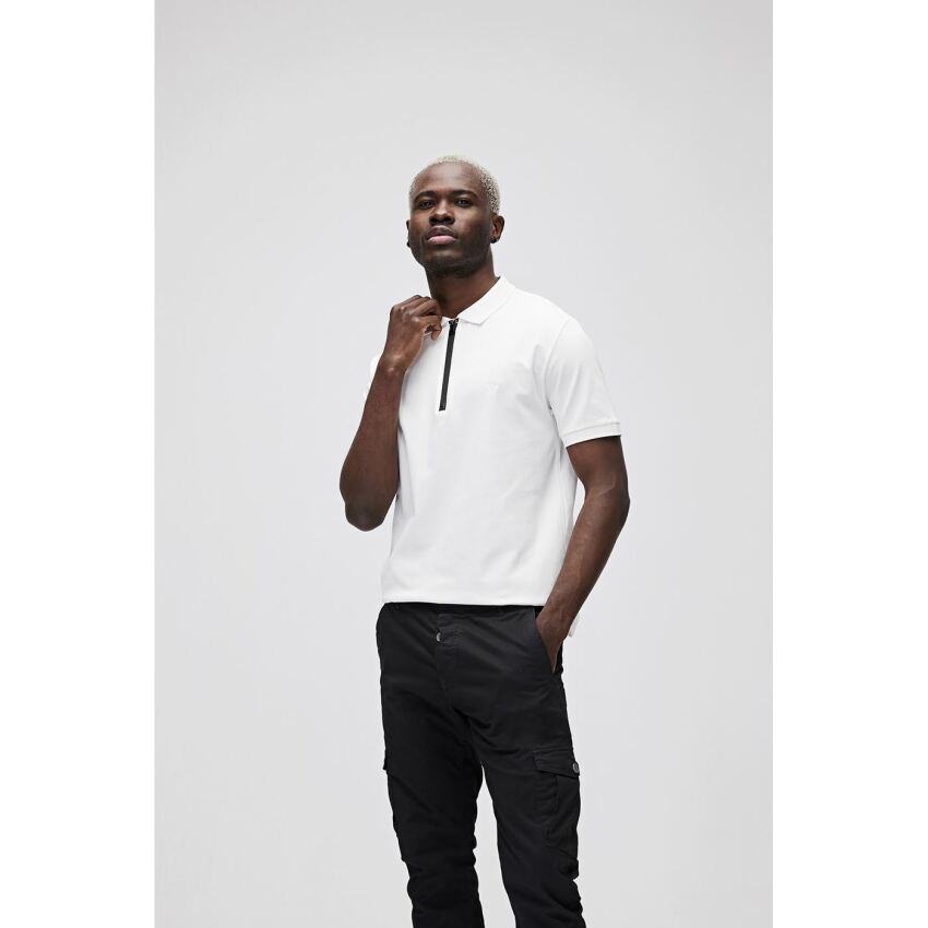 Bad Bear Cord Polo Ekru Erkek Polo Tshirt - 3