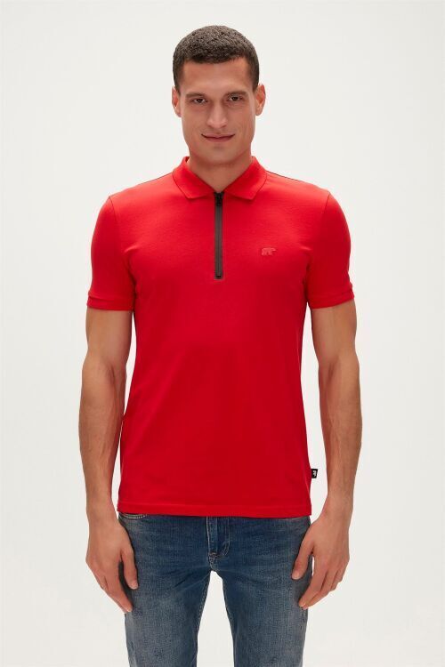 Bad Bear CORD POLO KIRMIZI Erkek Polo Tshirt - 1