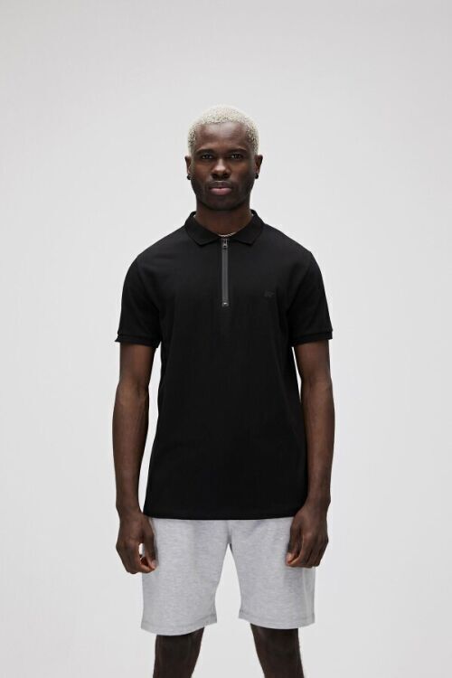 Bad Bear CORD POLO SİYAH Erkek Polo Tshirt 21.01.07.010-C01 - 1