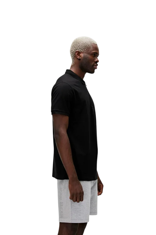 Bad Bear Cord Siyah Erkek Polo Tshirt - 4