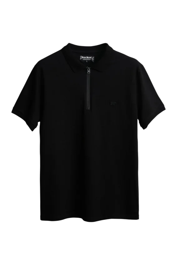 Bad Bear Cord Siyah Erkek Polo Tshirt - 5