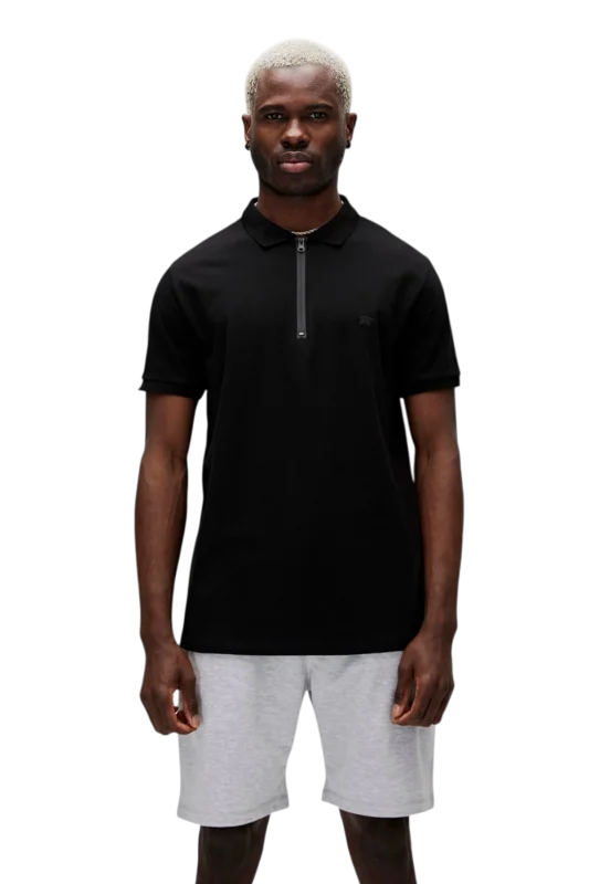 Bad Bear Cord Siyah Erkek Polo Tshirt - 1