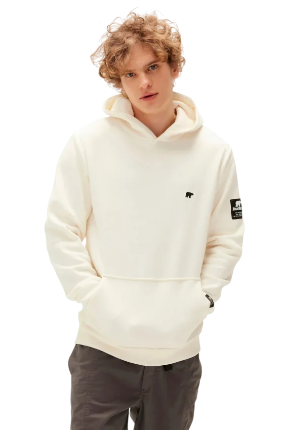 Bad Bear Cordless Hoodie Beyaz Erkek Sweatshirt - 2