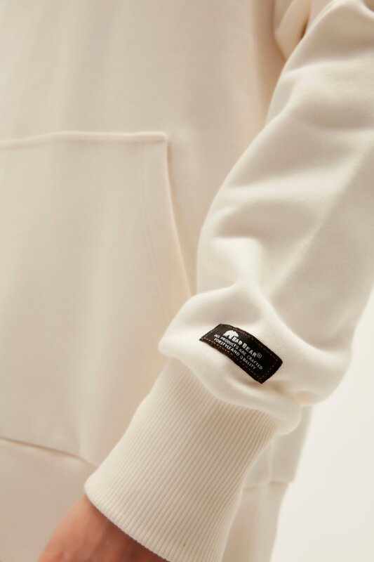 Bad Bear Cordless Hoodie Beyaz Erkek Sweatshirt - 4