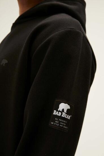 Bad Bear CORDLESS HOODIE SİYAH Erkek Sweatshirt - 2